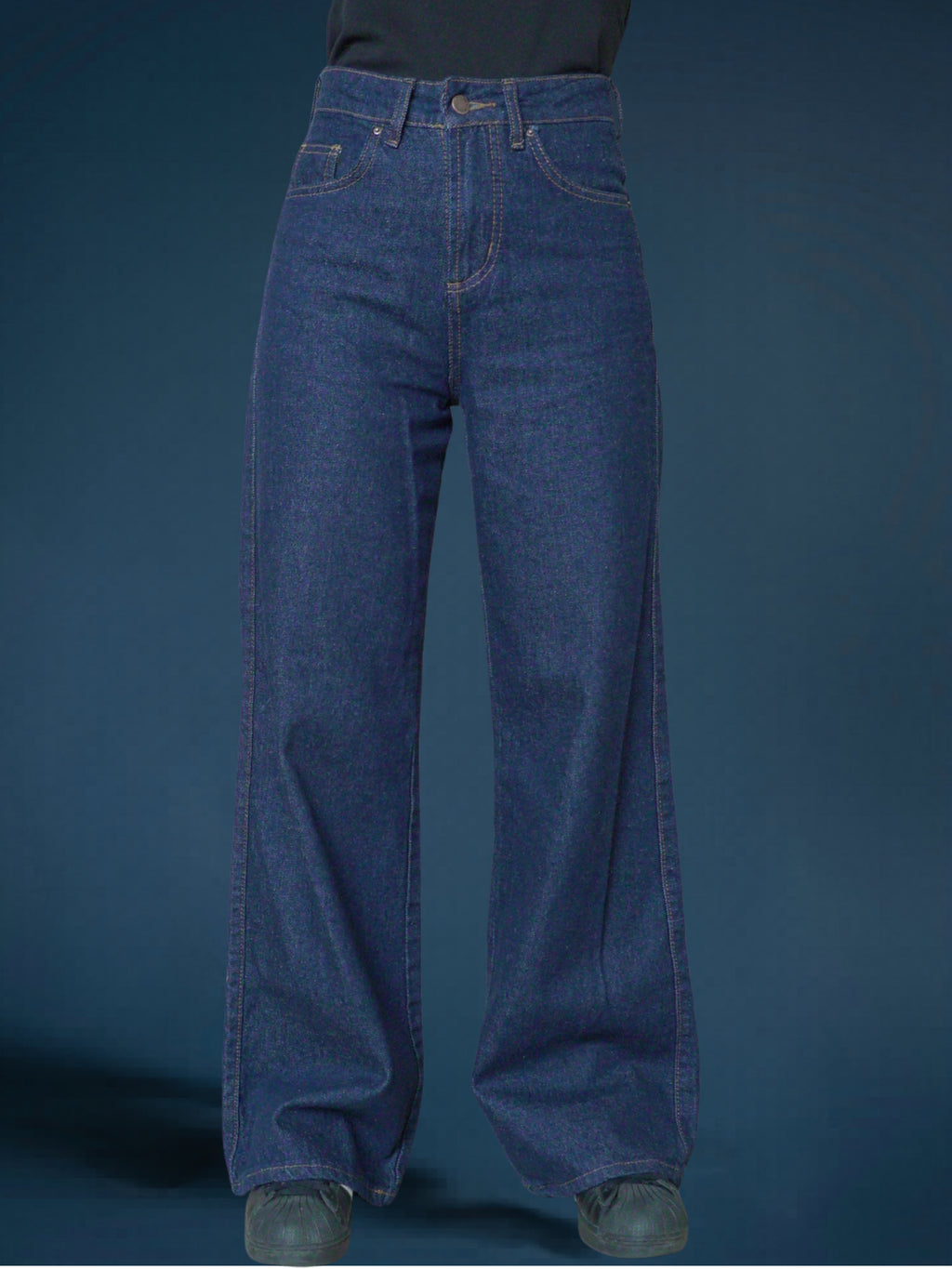 Jeans Mujer De Carriel Wide Leg 587