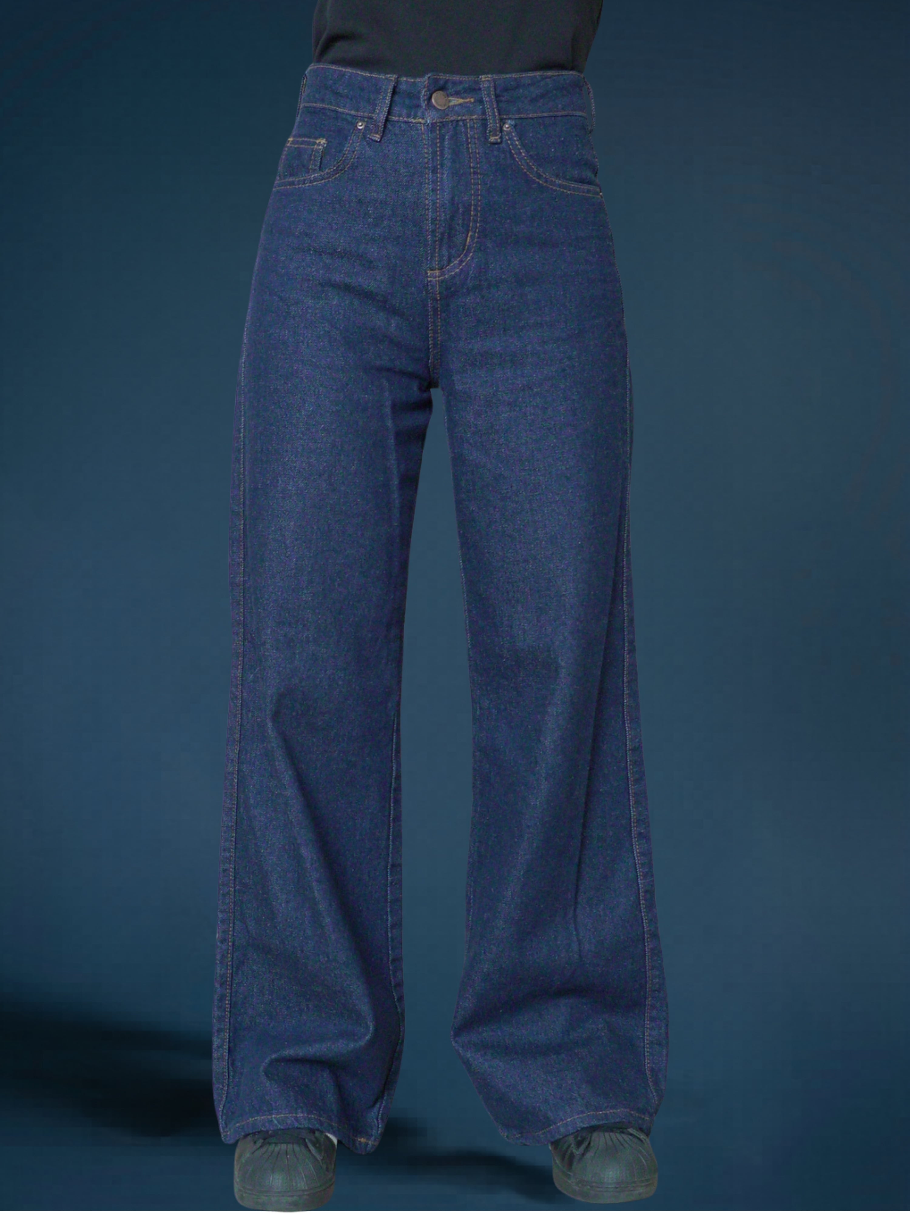 Jeans Mujer De Carriel Wide Leg 587
