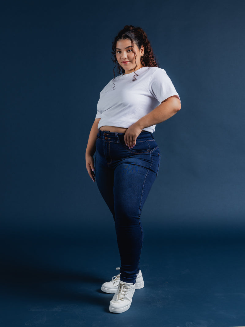 Jeans mujer pitillo 603