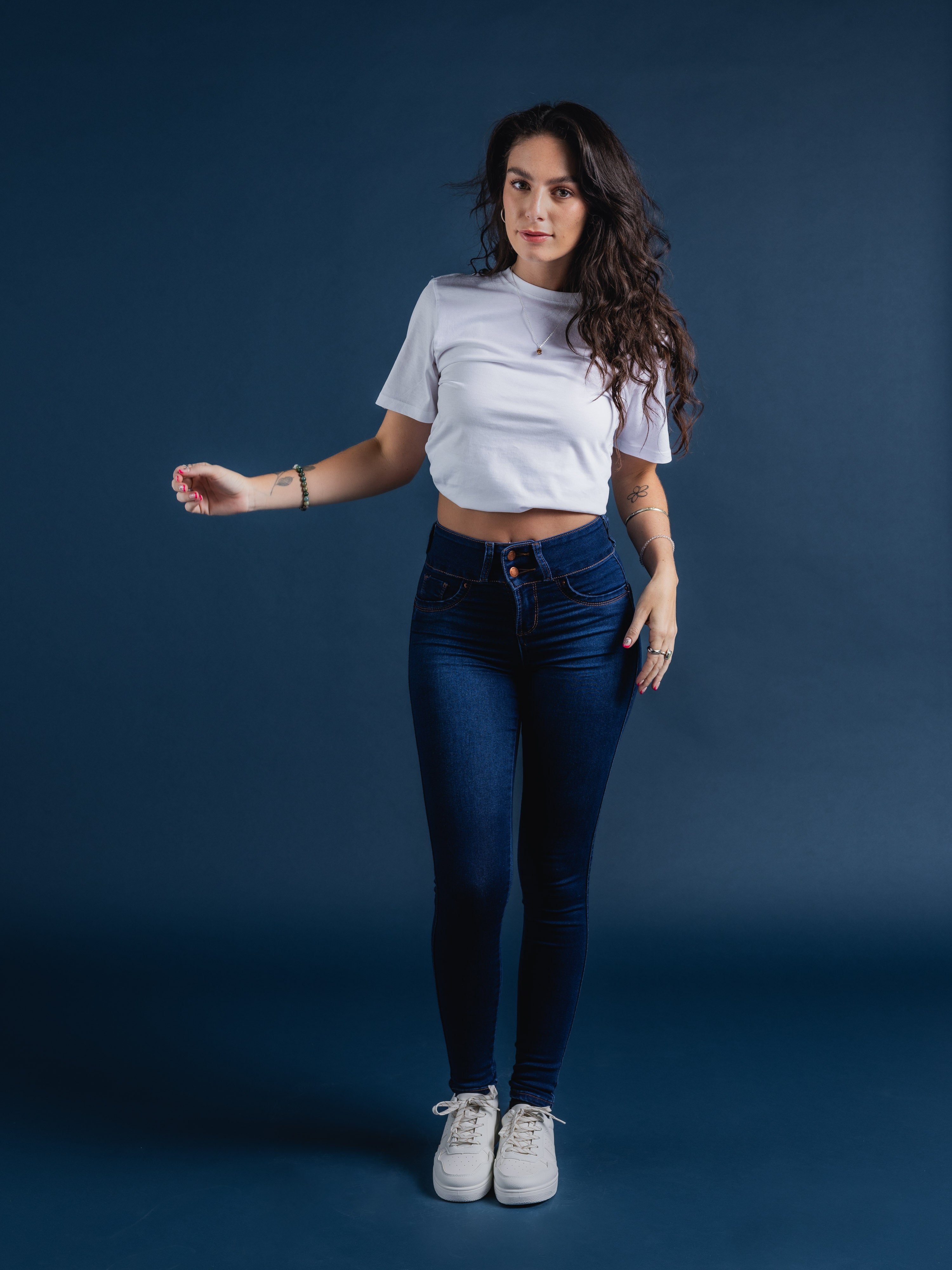Jeans Mujer De Carriel Pitillo 604