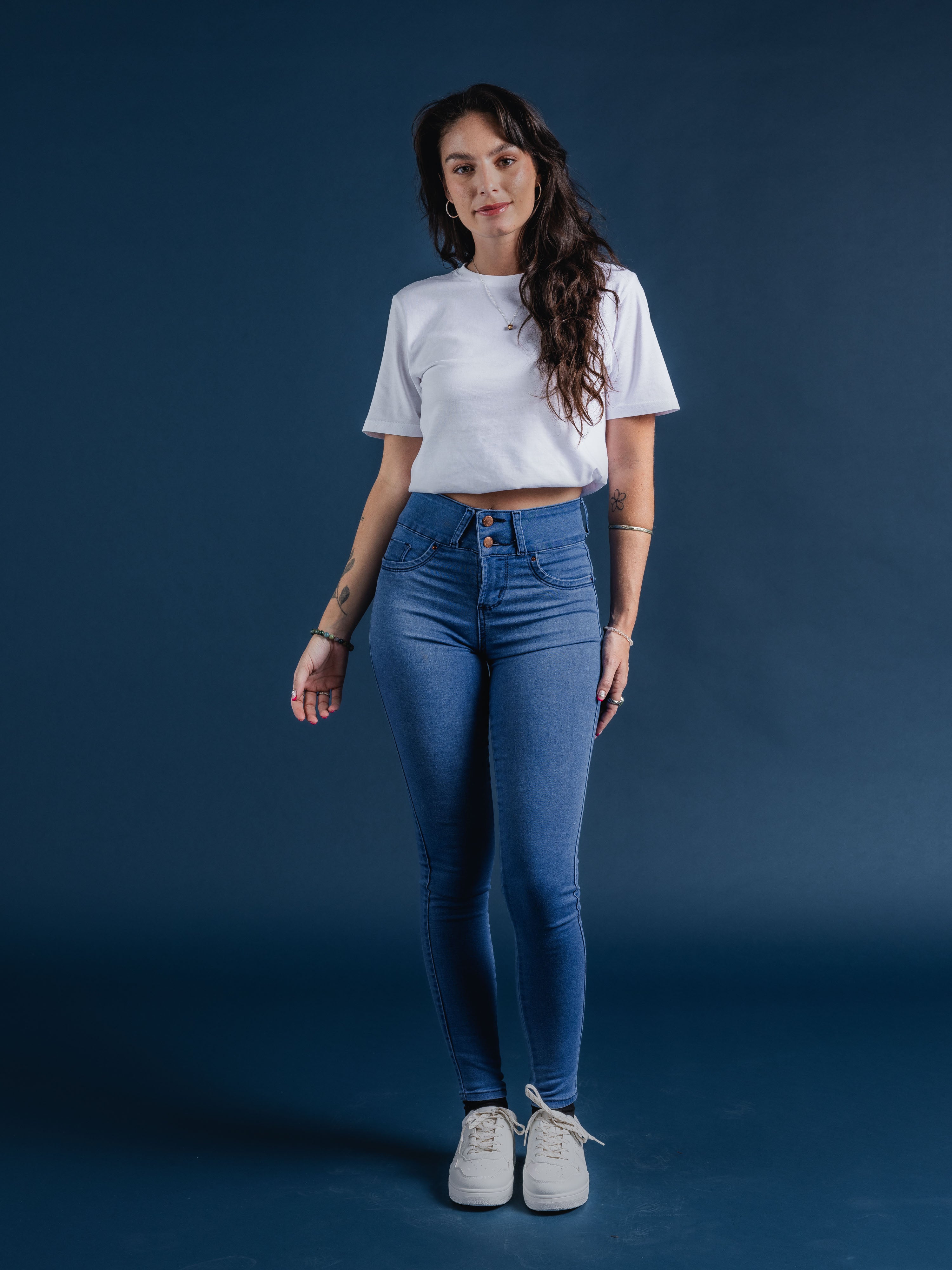 Jeans Mujer De Carriel Pitillo 604