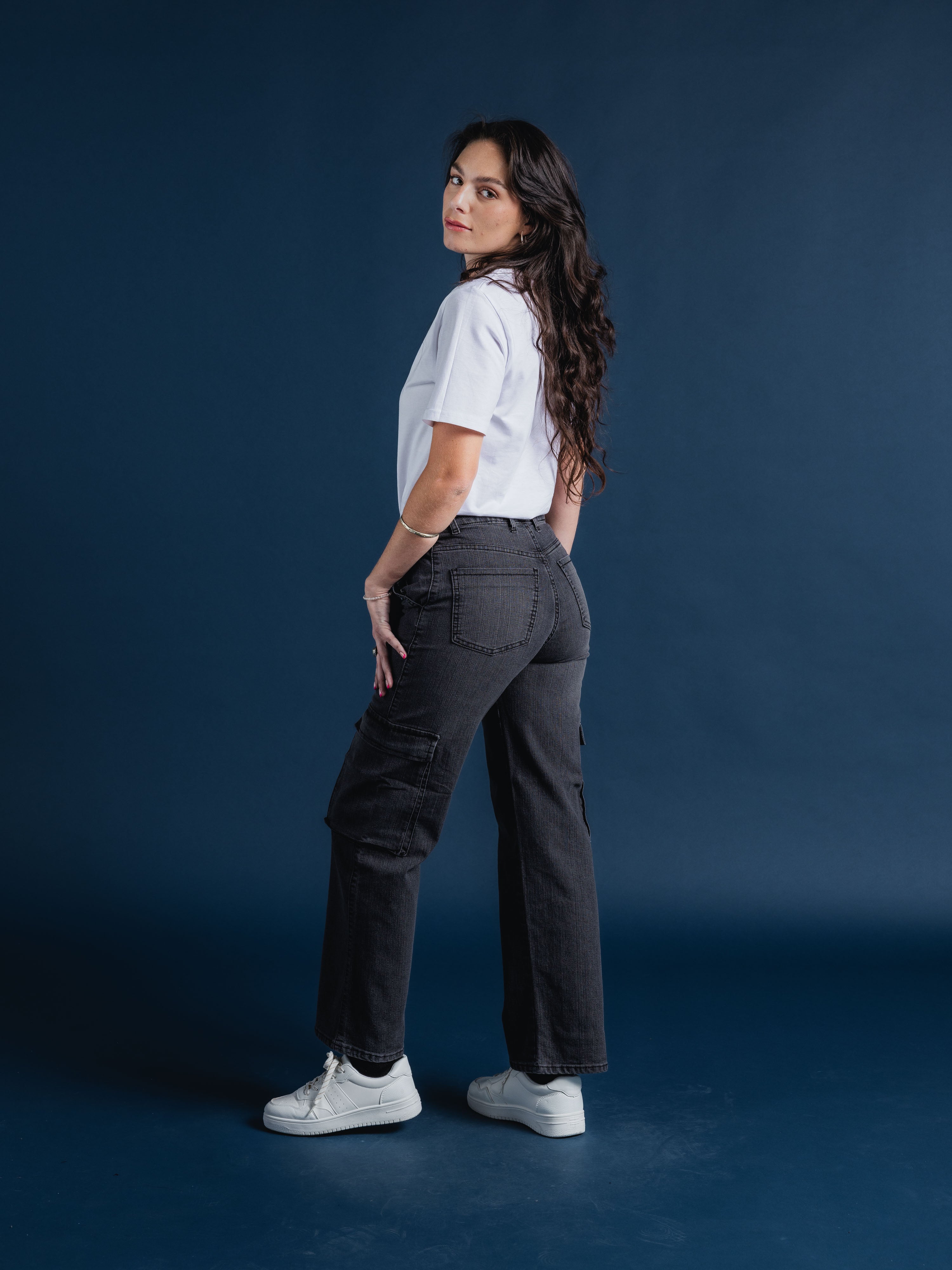 Jeans Mujer De Carriel Cargo 572
