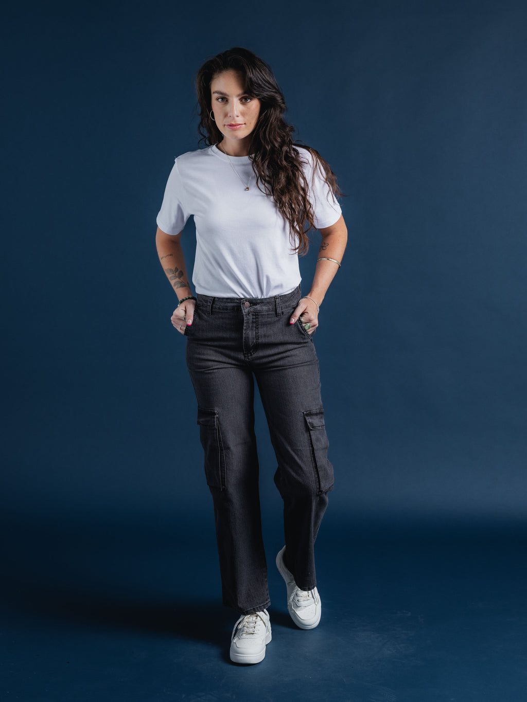 Jeans Mujer De Carriel Cargo 572