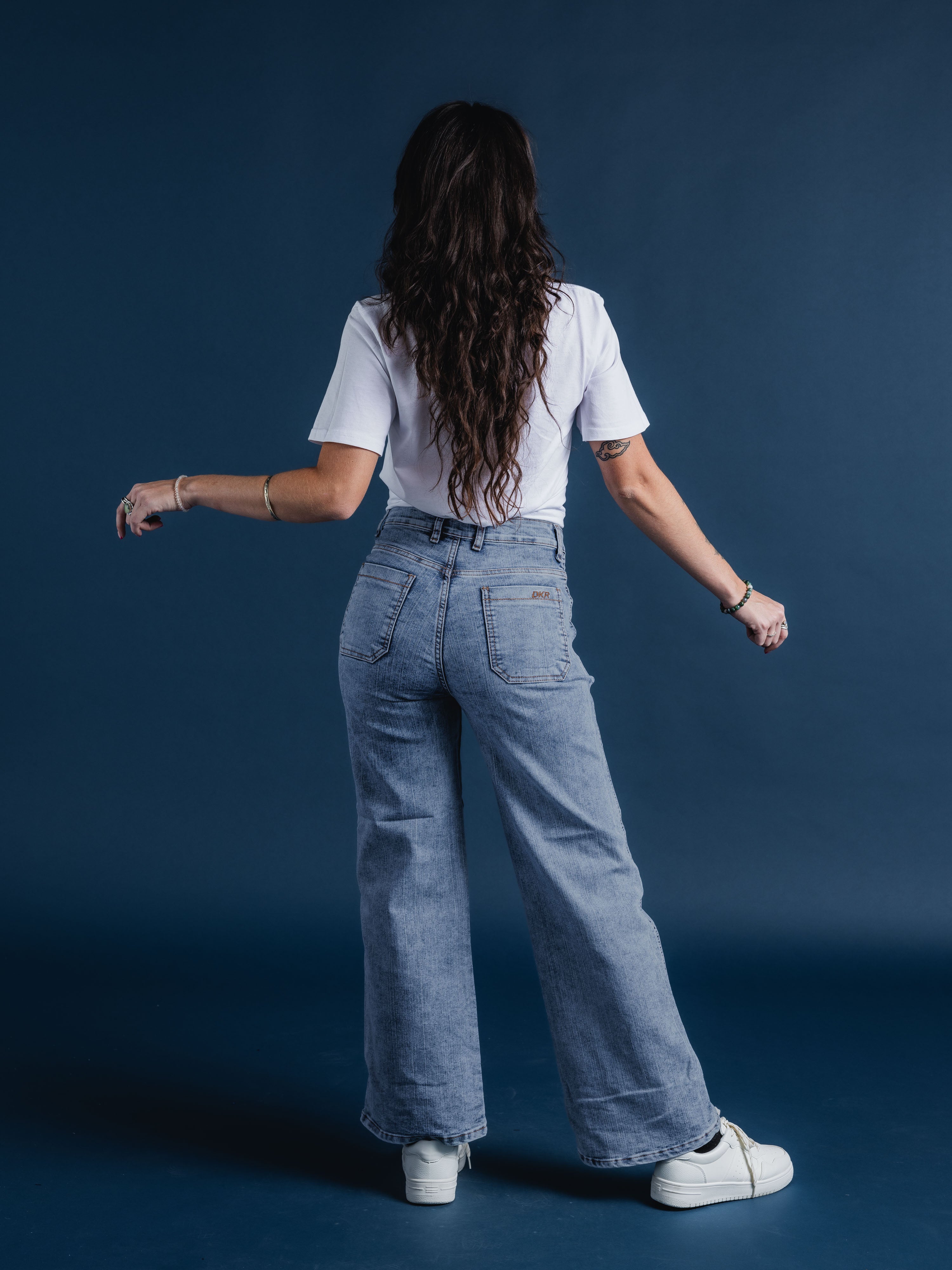 Jeans Mujer De Carriel Wide Leg 584