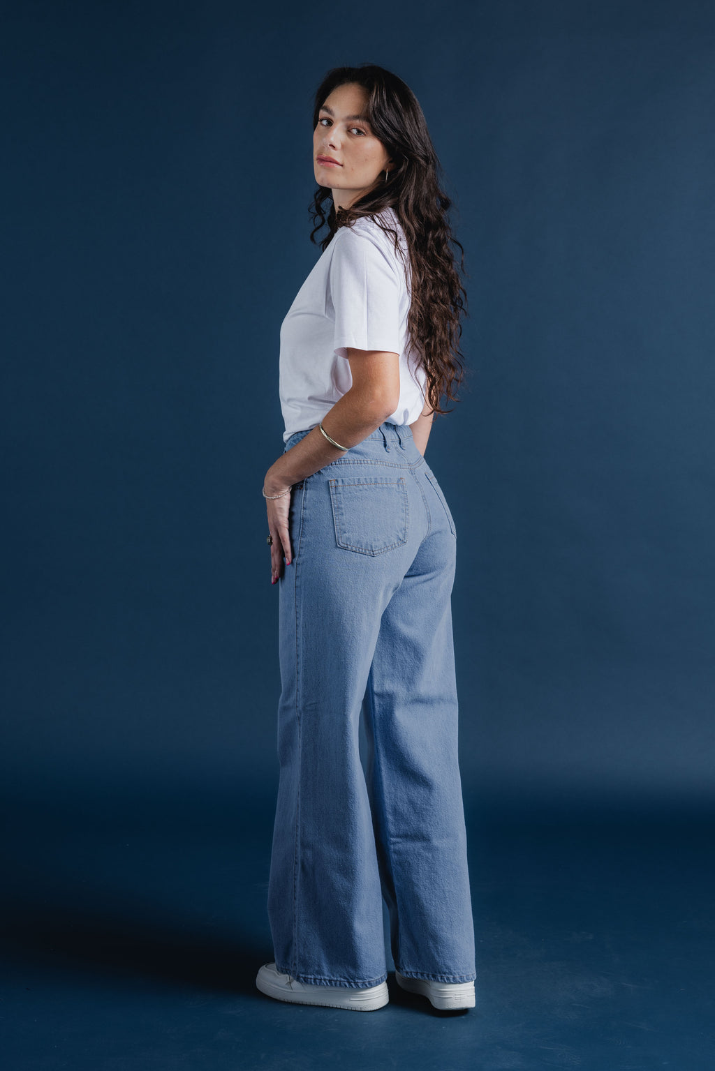 Jeans Mujer De Carriel Wide Leg 587