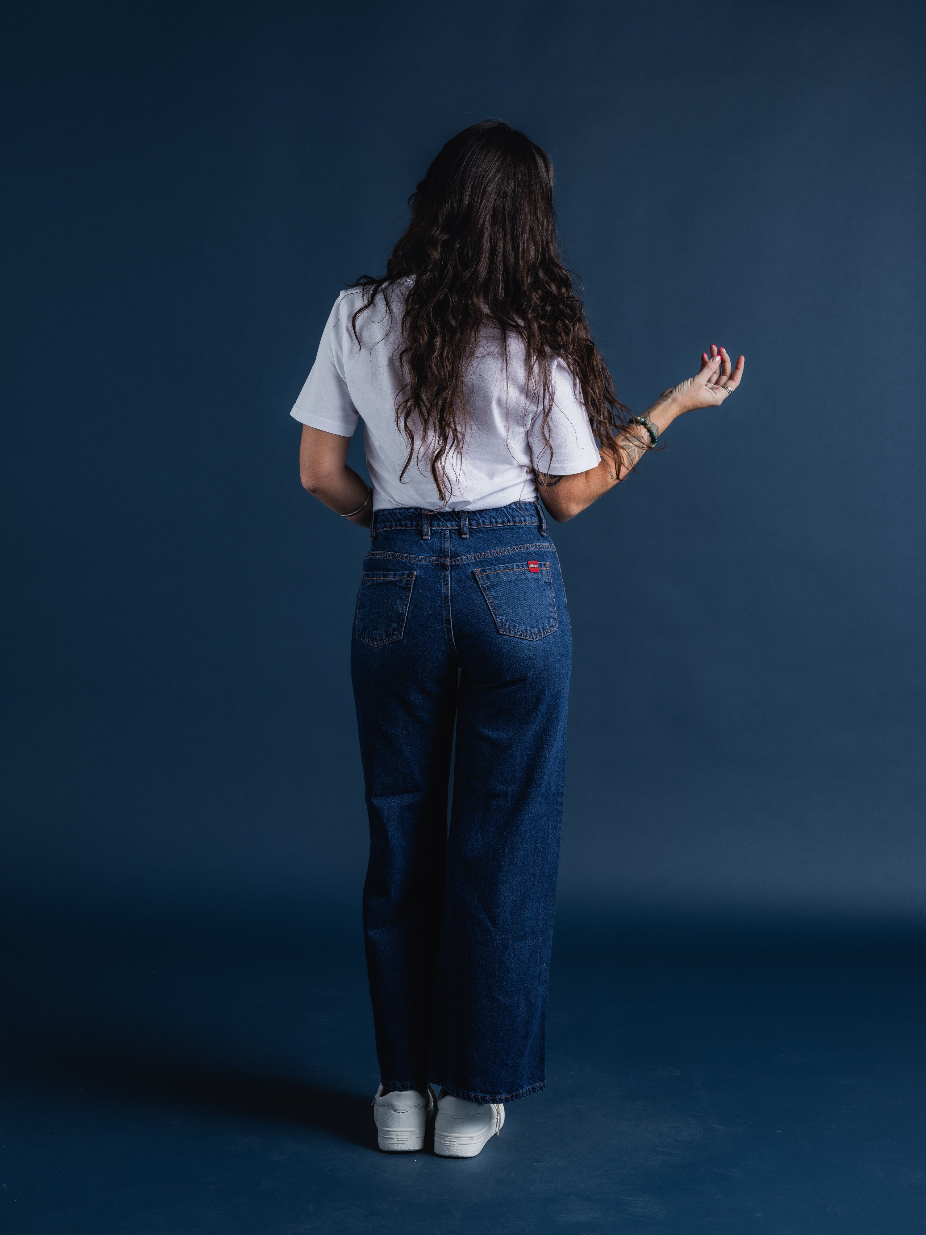 Jeans Mujer De Carriel Wide Leg 587