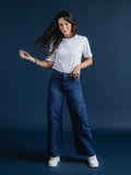 Jeans Mujer De Carriel Wide Leg 590