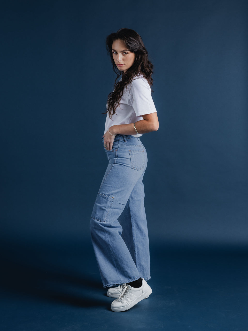 Jeans Mujer De Carriel Wide Leg 590