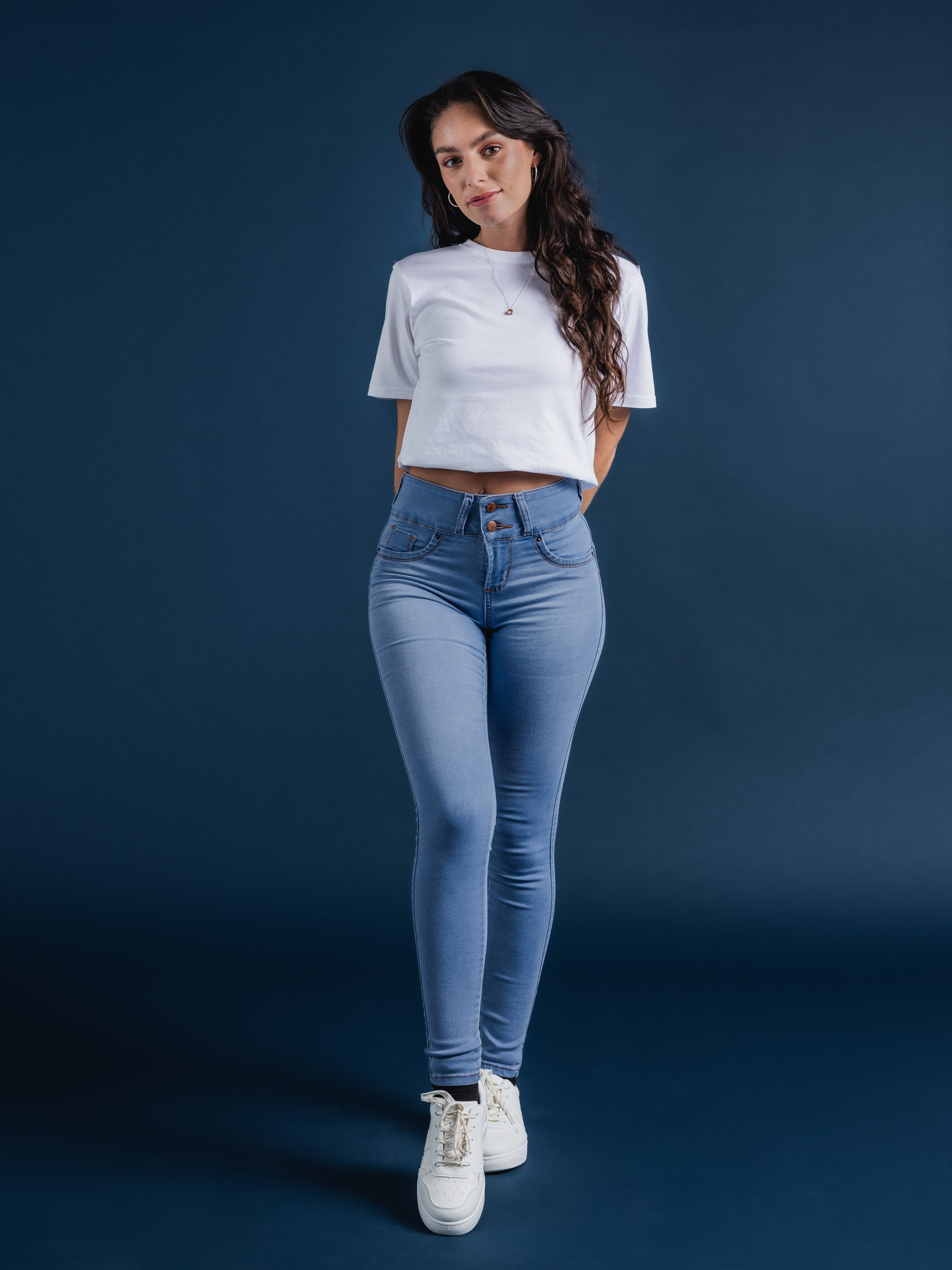 Jeans Mujer De Carriel Pitillo 603