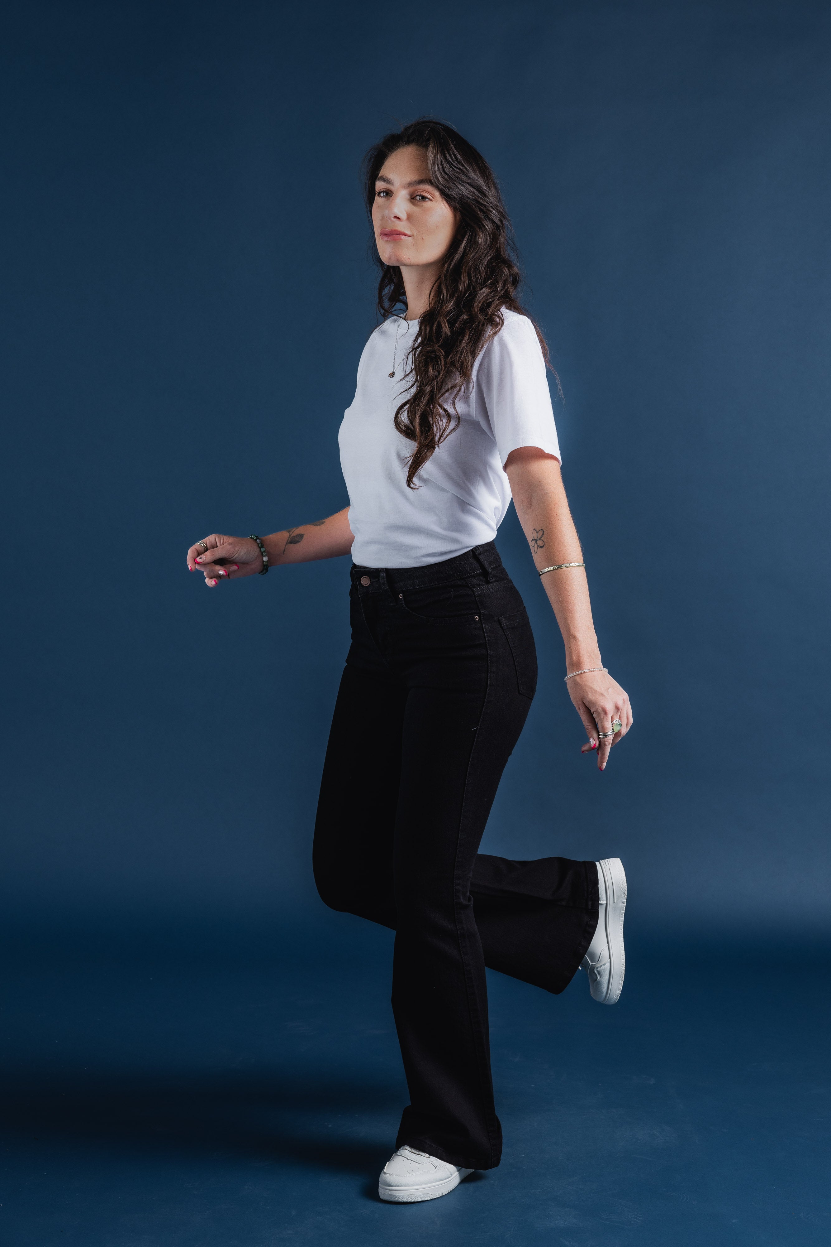 Jeans Mujer De Carriel Flare 641