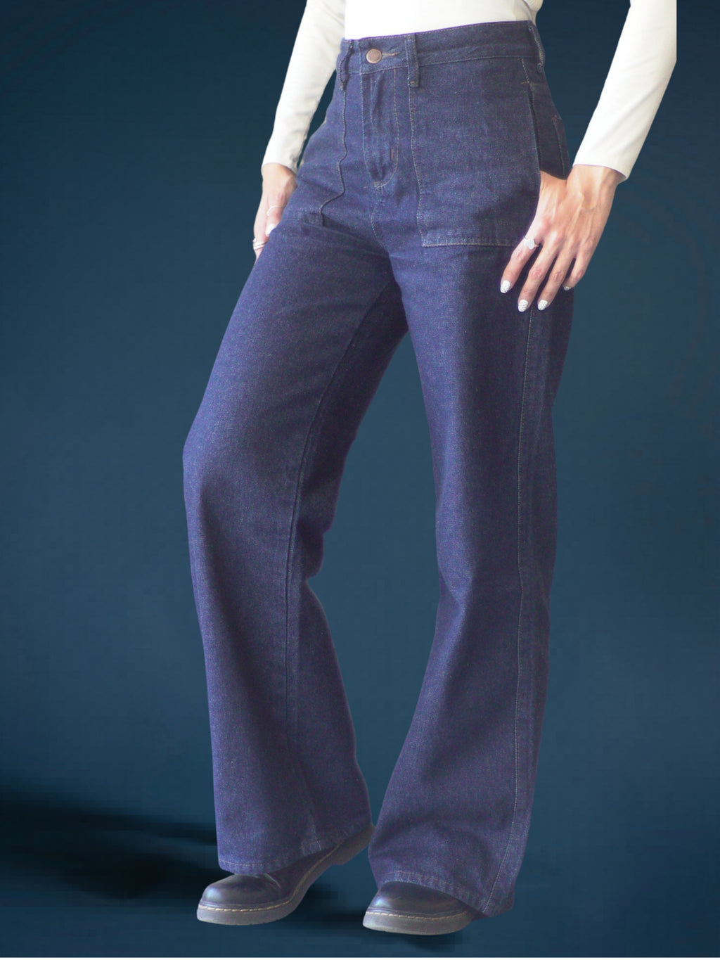 Jeans Mujer De Carriel Wide Leg 593