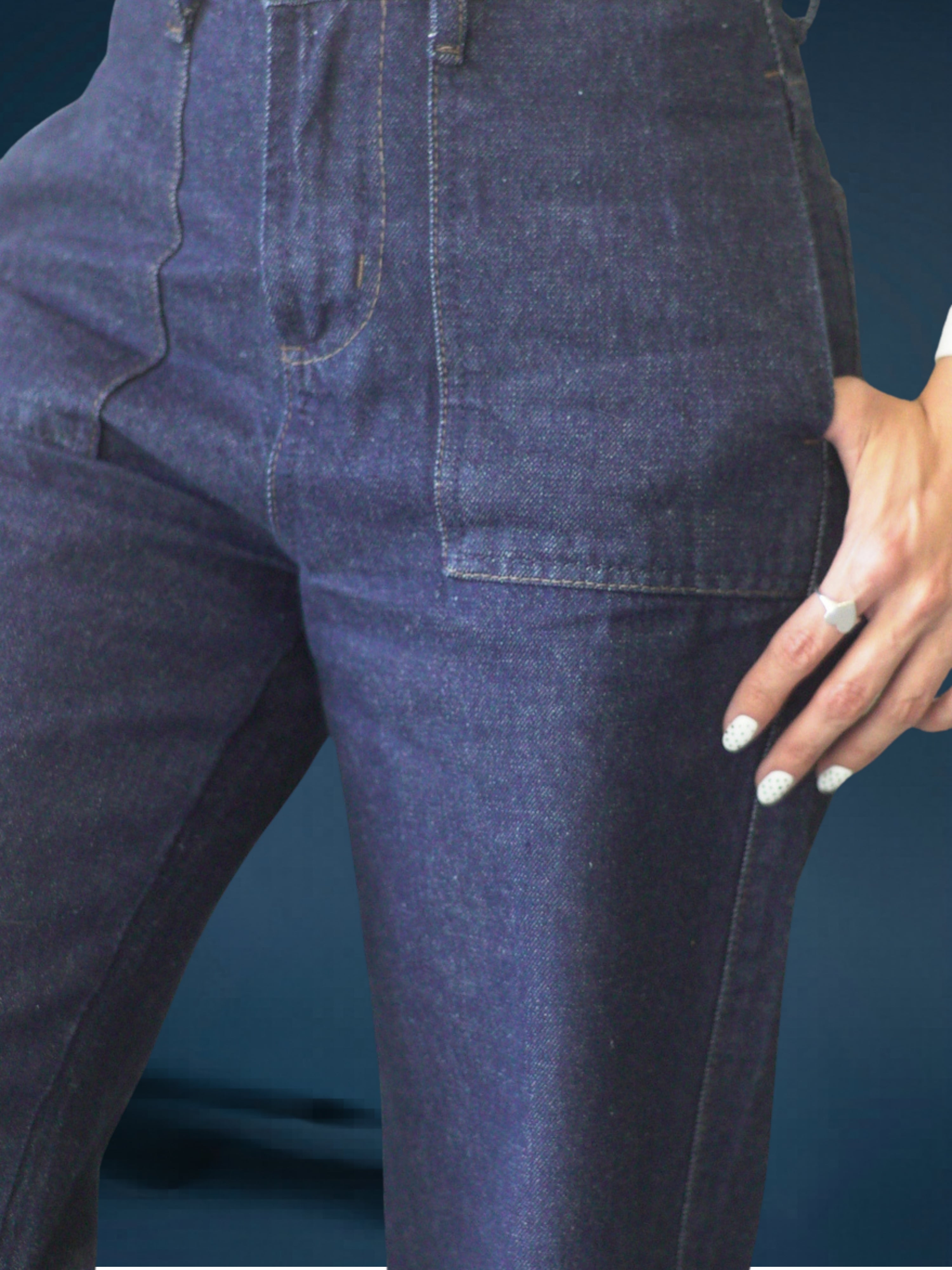 Jeans Mujer De Carriel Wide Leg 593